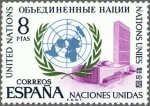 Stamps Spain -  ESPAÑA 1970 2004 Sello Nuevo Aniversario Fundacion Naciones Unidas