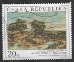 Stamps : Europe : Czech_Republic :  383 - Pintura de  Alois Bubak