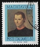 Sellos de Europa - Italia -  Niccolò Machiavelli