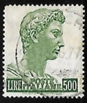 Stamps Italy -  Estatua de St. Gorge