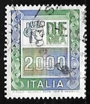 Sellos de Europa - Italia -  High Values