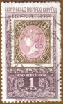 Stamps Spain -  Centenario Sello Dentado - Sello 19 cuartos