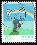 Stamps : Asia : Japan :  Dia de la carta