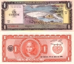 monedas del Mundo : America : El_Salvador :  Colón