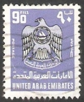 Sellos de Asia - Emiratos rabes Unidos -  63 - Escudo de armas