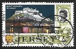 Stamps : Europe : United_Kingdom :  Monte Orgueil Castillo de noche