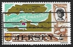 Stamps United Kingdom -  Chart of the English Channel