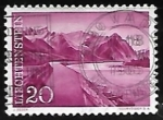 Stamps Liechtenstein -  Rhine embankment