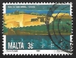 Sellos del Mundo : Europa : Malta : St Michael's Bastion, Valetta