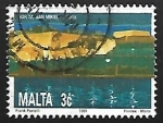 Stamps Malta -  St Michael's Bastion, Valetta