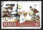Stamps : Europe : Malta :  Navidad