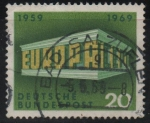 Stamps Germany -  EUROPA  10th ANIVERSARIO  DE  C.E.P.T.