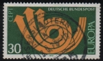 Stamps Germany -  EUROPA.  CUERNOS  Y  FLECHAS.