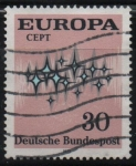 Stamps Germany -  EUROPA.  SIMBOLO  DE  LAS  COMUNICACIONES.