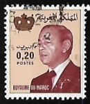 Stamps Morocco -  King Hassan II