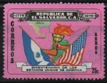 Stamps El Salvador -  BICENTENARIO  DE  LOS  ESTADOS  UNIDOS  DE  AMERICA