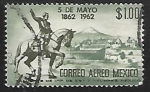 Stamps : America : Mexico :  100 Years mayo