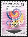 Stamps : Europe : Luxembourg :  Luxemburgo-cambio