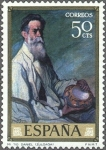 Stamps Spain -  ESPAÑA 1971 2019 Sello Nuevo Pintor Ignacio de Zuloaga Mi tio Daniel