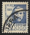 Stamps Mexico -  Francisco Zarco(1829-1869)