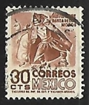 Stamps : America : Mexico :  Danza indigina