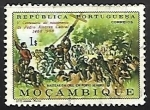 Stamps Mozambique -  Hastear de cruz en Porto Seguro