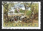 Stamps : Africa : Mozambique :  Primera misa en Brasil