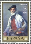 Stamps Spain -  ESPAÑA 1971 2025 Sello Nuevo Pintor Ignacio de Zuloaga Pablo Uranga