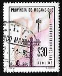 Sellos de Africa - Mozambique -  Telecomunicaciones
