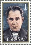 Stamps Spain -  ESPAÑA 1971 2027 Sello Nuevo Centenario de Celebridades Amadeo Vives (1871-1932)