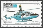 Stamps : Asia : Cambodia :  Westland Lynx WG-13