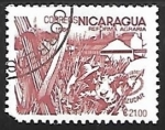 Sellos de America - Nicaragua -  Reforma agraria - Azucar