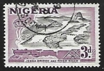 Sellos de Africa - Nigeria -  Rio Niger