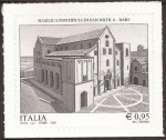 Stamps : Europe : Italy :  Basilica pontificia di San Nicola. Bari  2017  0,95€
