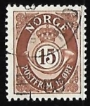 Stamps Norway -  Posthorn
