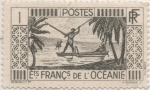 Sellos del Mundo : Oceania : Polynesia : FR_Cologne_Scott Nº 80 