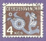 Stamps : Europe : Czechoslovakia :  INTERCAMBIO