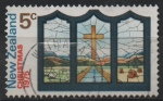 Stamps New Zealand -  VITRALES
