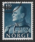 Sellos de Europa - Noruega -  King Olav V