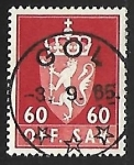 Stamps Norway -  Escudo de armas