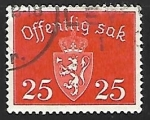 Stamps Norway -  Escudo de armas
