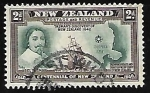 Stamps New Zealand -  Abel Tasman descubrimiento de Nueva Zelandia
