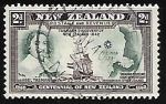 Sellos de Oceania - Nueva Zelanda -  Abel Tasman descubrimiento de Nueva Zelandia