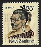 Sellos de Oceania - Nueva Zelanda -  Te Hau