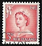 Sellos de Oceania - Nueva Zelanda -  Queen Elizabeth II