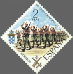 Stamps Spain -  ESPAÑA 1971 2044 Sello Nuevo L Aniversario de la Legión Tercio Gran Capitán