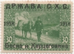 Stamps Bosnia Herzegovina -  Y & T Nº 53