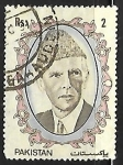 Stamps Pakistan -  Mohammad Ali Jinnah