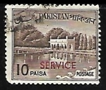 Stamps : Oceania : Palau :  Shalimar Gardens