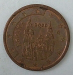 monedas de Europa - Espa�a -  2000 anverso
